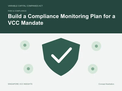 Risk & compliance illustration for Build a Compliance Monitoring Plan for a VCC Mandate
