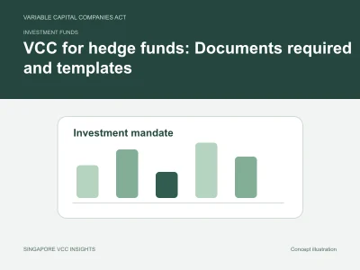 Investment funds illustration for VCC for hedge funds