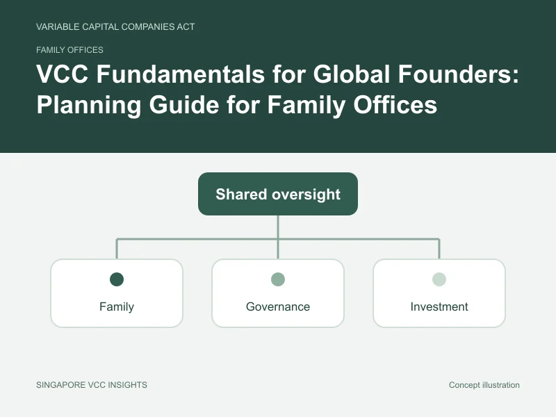 Family offices illustration for VCC Fundamentals for Global Founders: Planning Guide for Family Offices