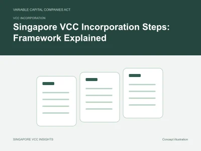 VCC incorporation illustration for Singapore VCC Incorporation Steps: Framework Explained