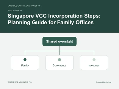 Family offices illustration for Singapore VCC Incorporation Steps: Planning Guide for Family Offices