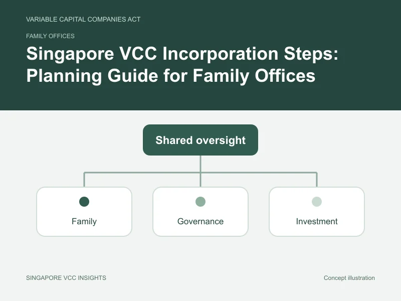 Family offices illustration for Singapore VCC Incorporation Steps: Planning Guide for Family Offices