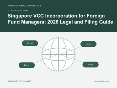 Global fund planning illustration for Singapore VCC Incorporation for Foreign Fund Managers: 2026 Legal and Filing Guide