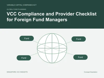 Global fund planning illustration for VCC Compliance and Provider Checklist for Foreign Fund Managers