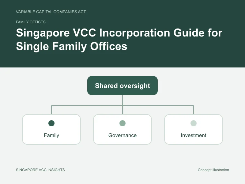 Family offices illustration for Singapore VCC Incorporation Guide for Single Family Offices