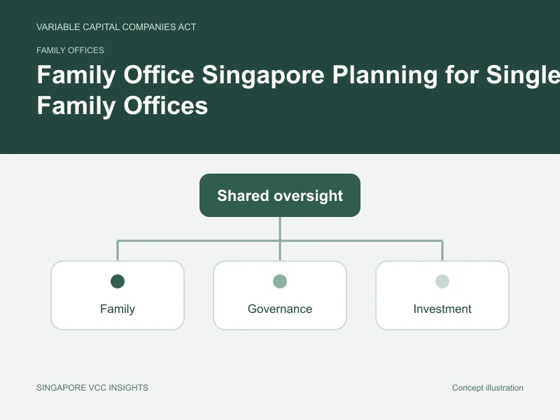 Family offices illustration for Family Office Singapore Planning for Single Family Offices