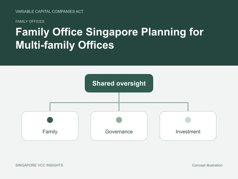 Family offices illustration for Family Office Singapore Planning for Multi-family Offices