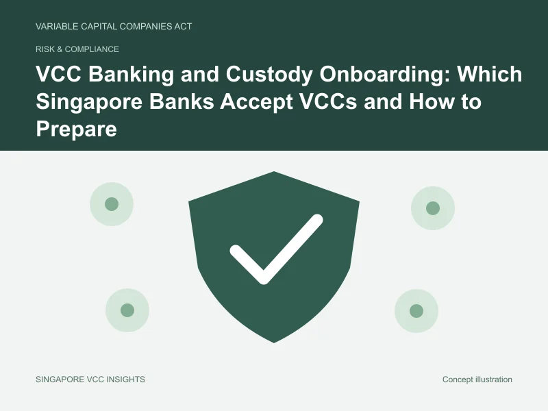 Risk & compliance illustration for VCC Banking and Custody Onboarding: Which Singapore Banks Accept VCCs and How to Prepare