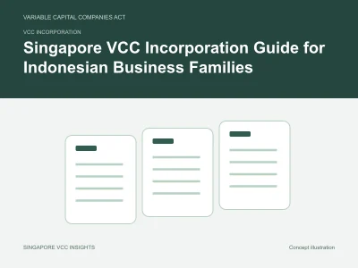 VCC incorporation illustration for Singapore VCC Incorporation Guide for Indonesian Business Families