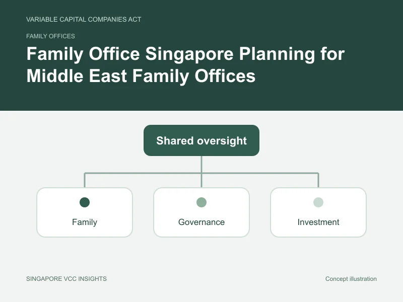 Family offices illustration for Family Office Singapore Planning for Middle East Family Offices